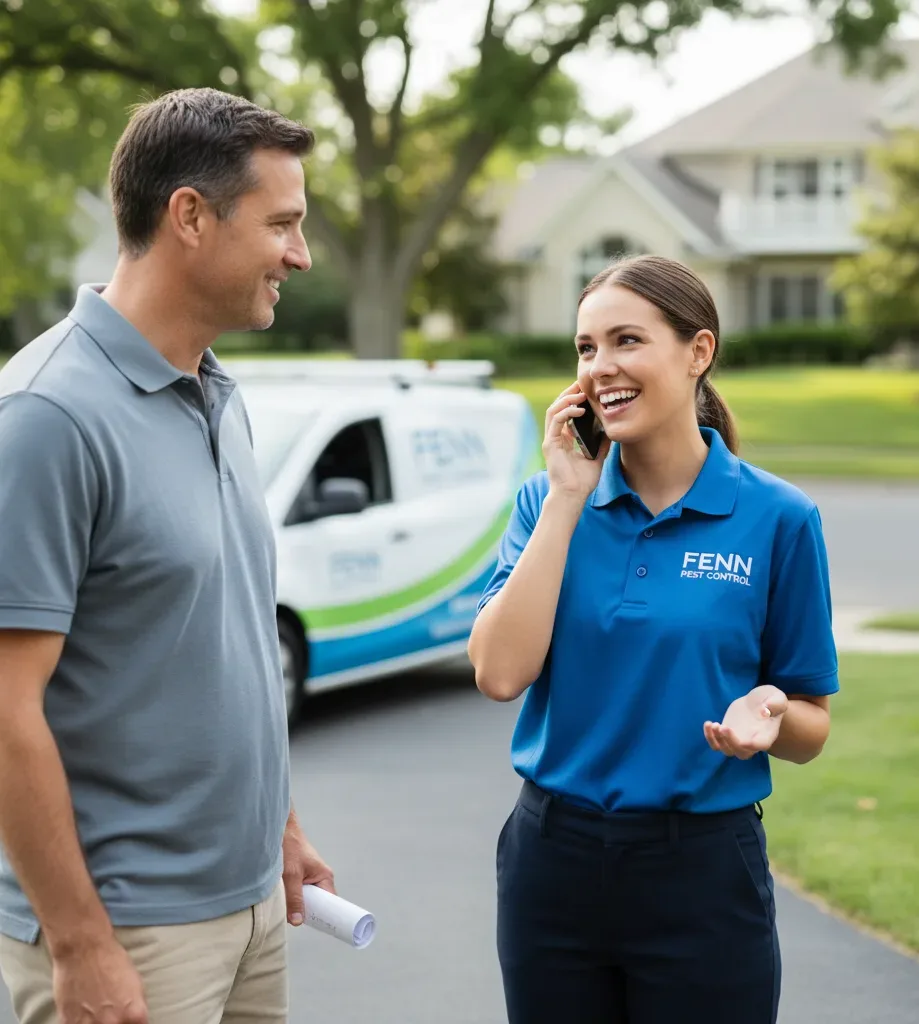 Fenn Pest Control customer support in Exton
